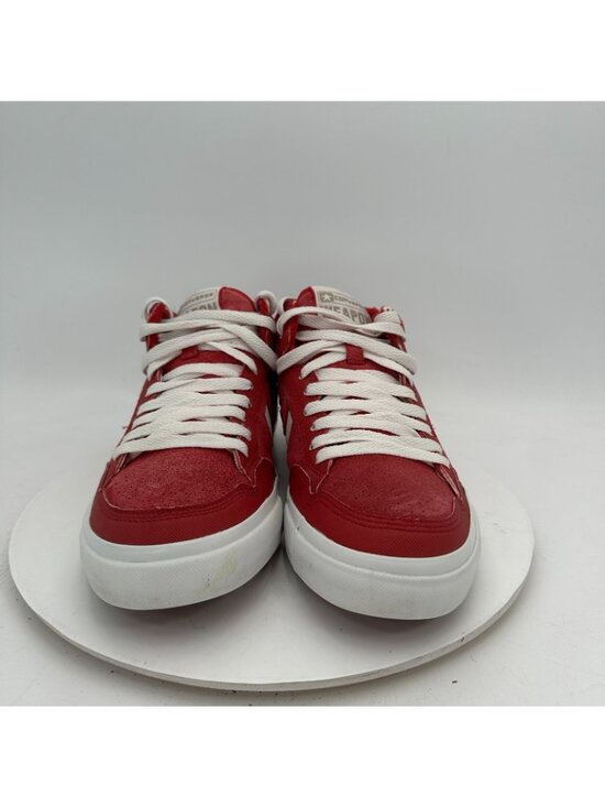 Converse Weapon CX Men Size 10 White Red Suede Mid Top  display picture 1